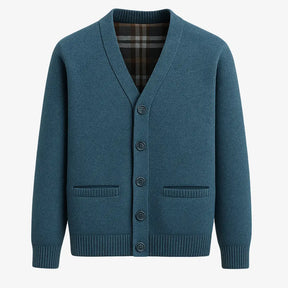 Cardigan Masculino Manga Longa com Botões