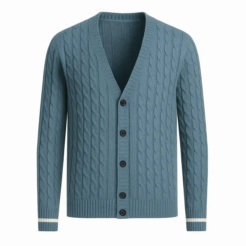 Cardigan Masculino Tricô