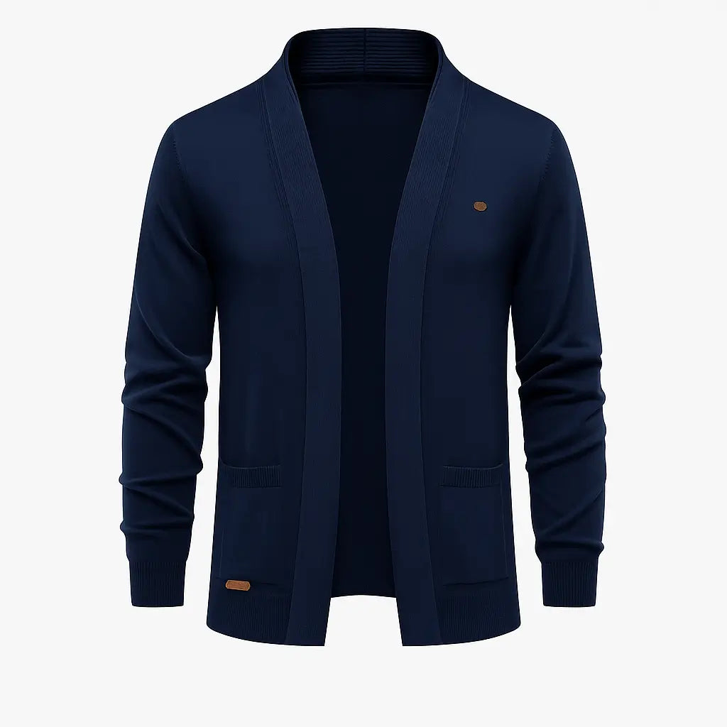 Cardigan Masculino Manga Longa