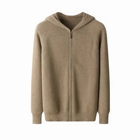 Cardigan Masculino com Capuz em Lã Merino – Mont Blanc
