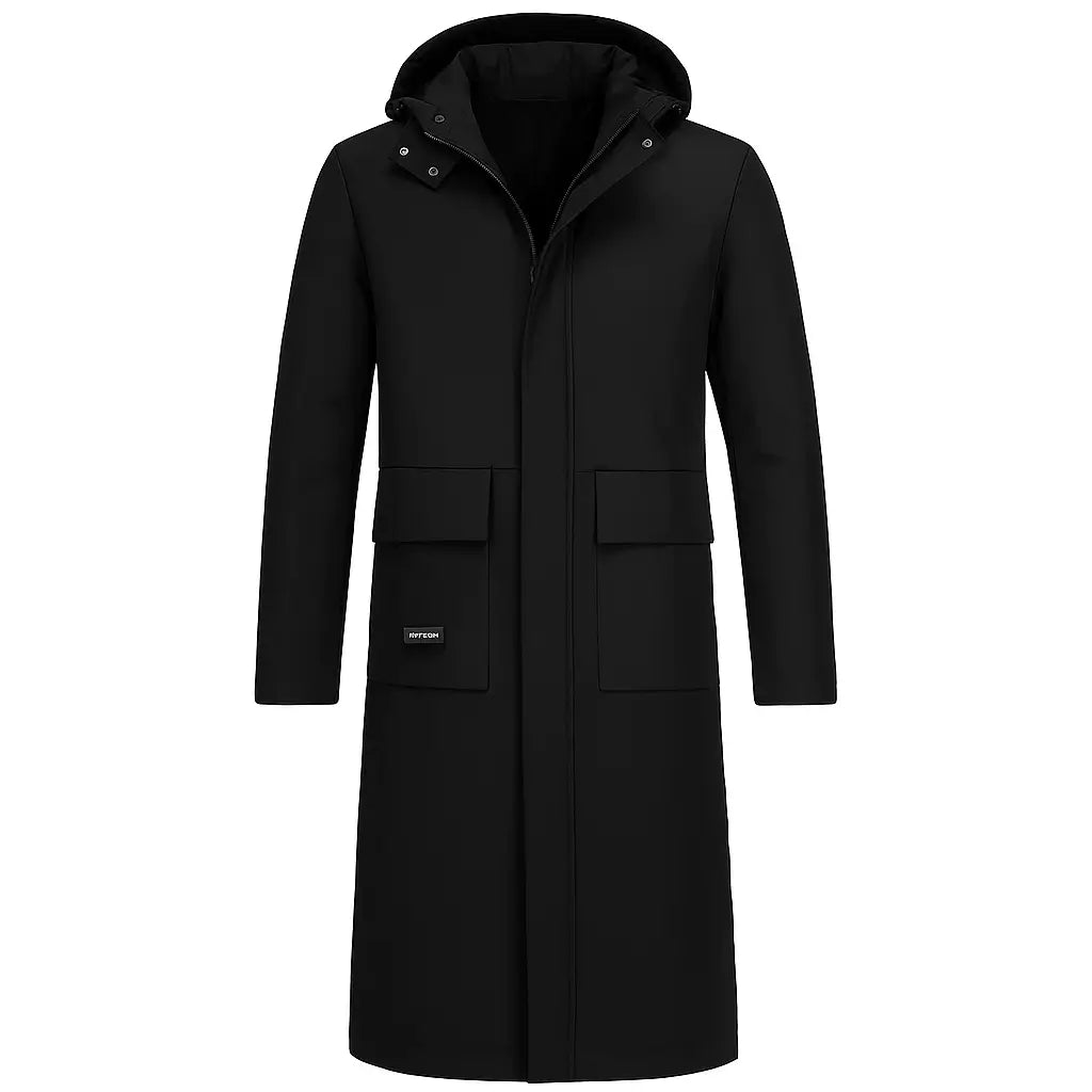 Sobretudo Masculino Longo de Inverno