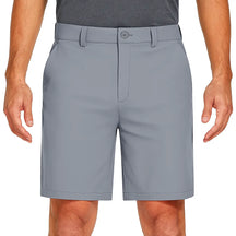 Bermuda social masculina preta casual, tecido leve com elastano e caimento elegante.