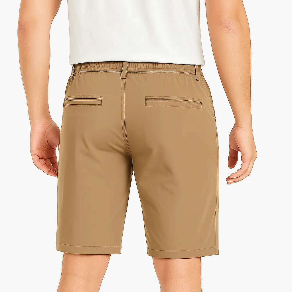 Bermuda Cargo Masculina Quick Dry com Bolsos Múltiplos