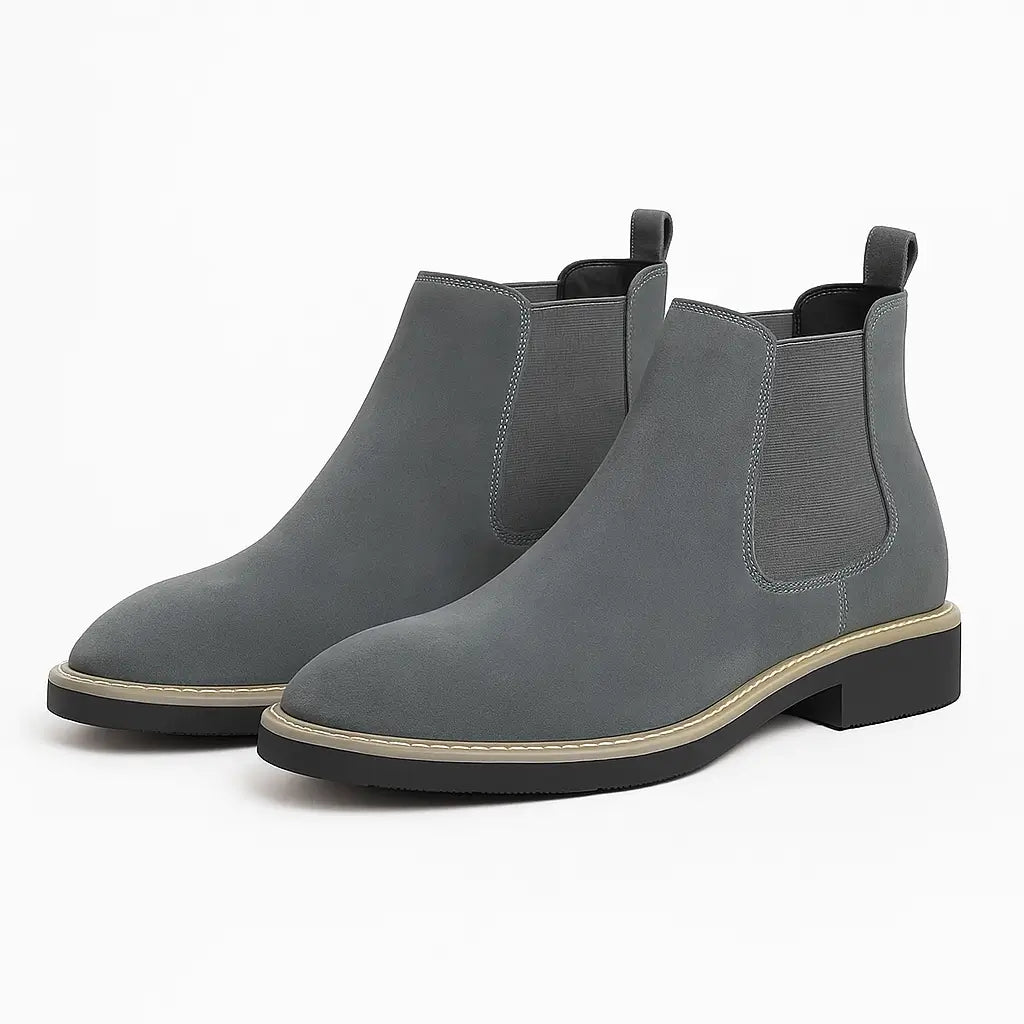 Bota Chelsea Masculina em Couro Legítimo