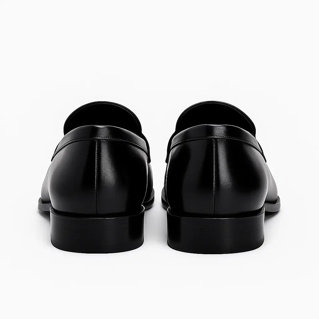 Mocassim Masculino Em Couro Legítimo com Fivela Elegante