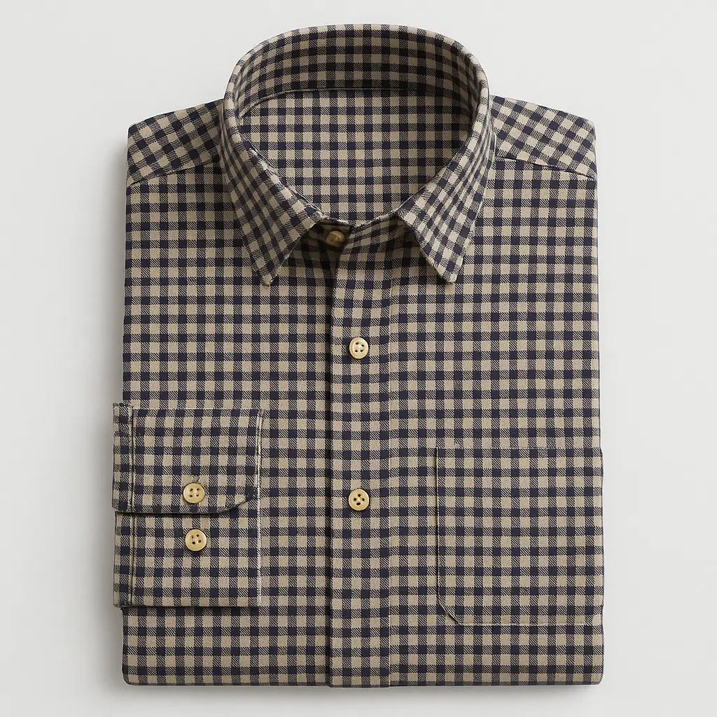 Camisa Masculina De Franela - Xadrez