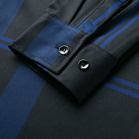 Camisa Social Masculina Xadrez Em Fibra de Bambu