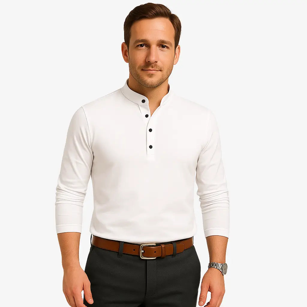 Camisa Masculina Manga Longa Seven