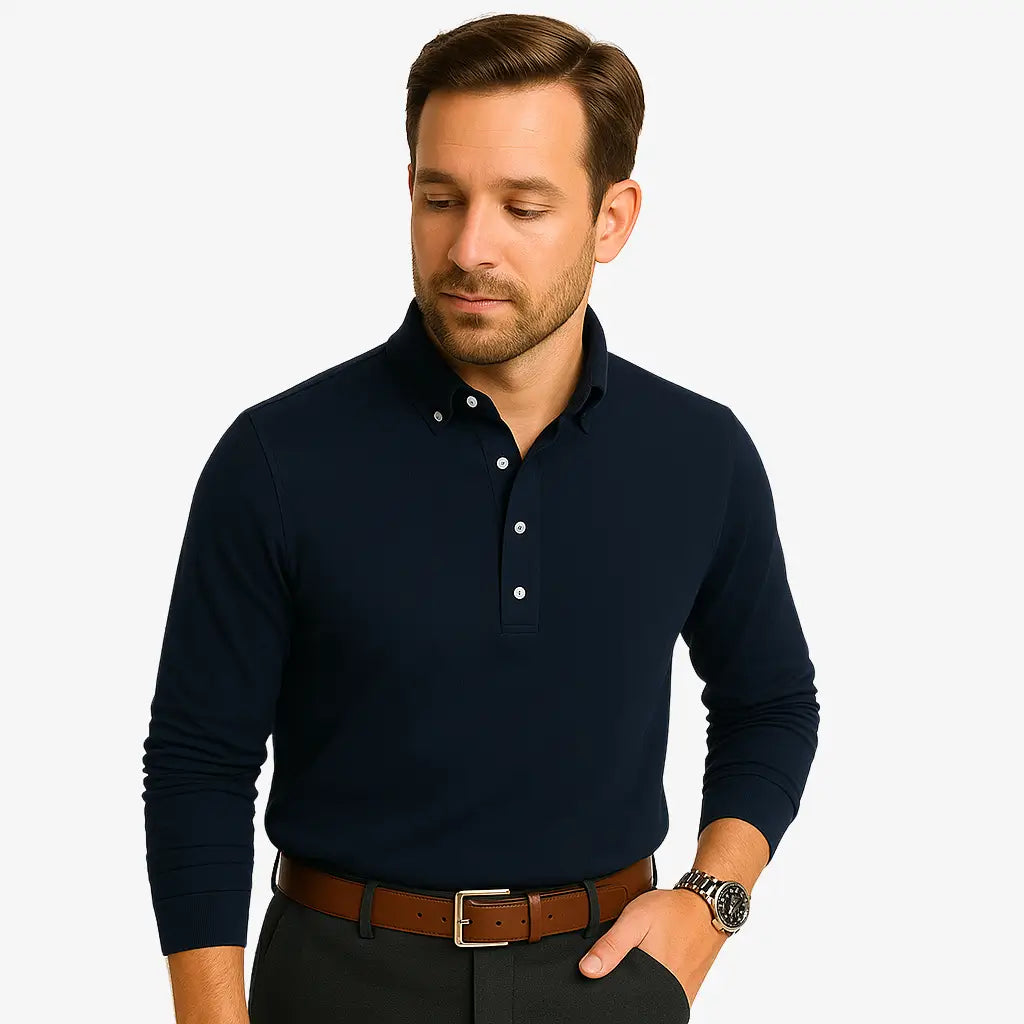 Camisa Masculina Manga Longa Seven