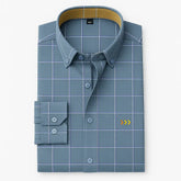 Camisa Oxford Xadrez Masculina