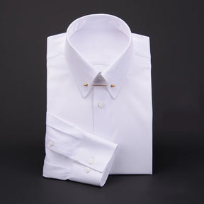 Camisa Social Masculina , manga longa e composição de algodão egípcio