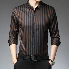 Camisa Social Masculina Megane Listrada