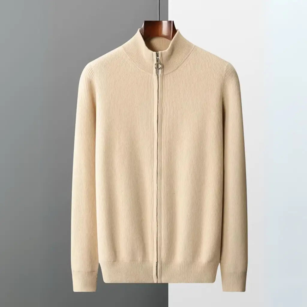 Cardigan Masculino Em Lã Merino – Casual