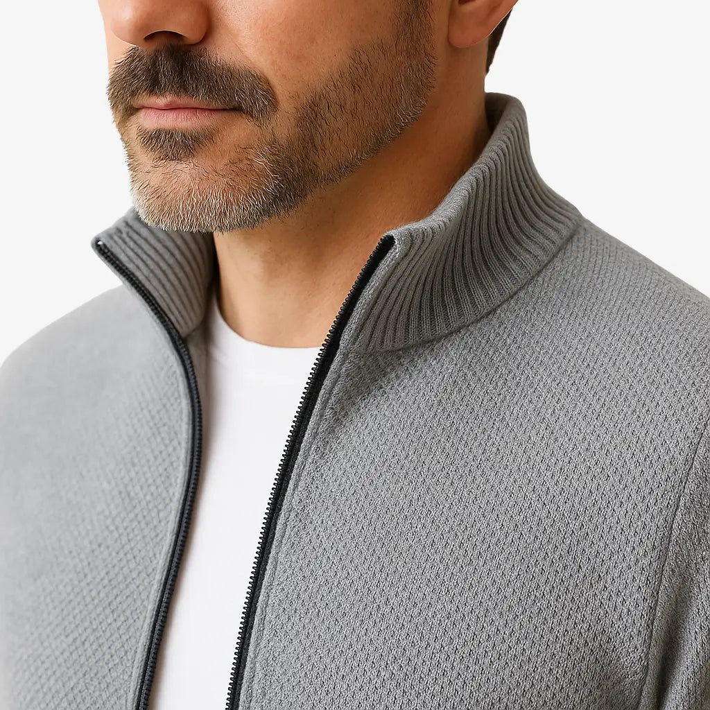 Jaqueta Masculina Lisboa Com Zíper