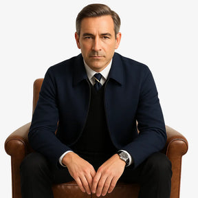 Jaqueta Social Masculina elegante ideal para uso em escritorios e habitantes de trabalho