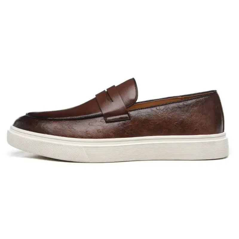 Mocassim Loafer Masculino La Roma de Couro