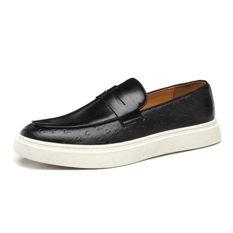 Mocassim Loafer Masculino La Roma de Couro