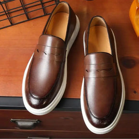 Mocassim Loafer Masculino La Roma de Couro