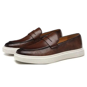 Mocassim Loafer Masculino La Roma de Couro