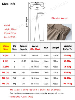 Calça Masculina Casual com Bolsos Modal Plus