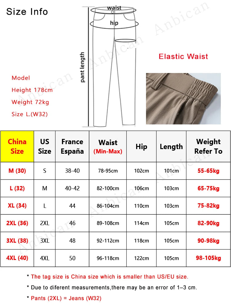 Calça Masculina Casual com Bolsos Modal Plus