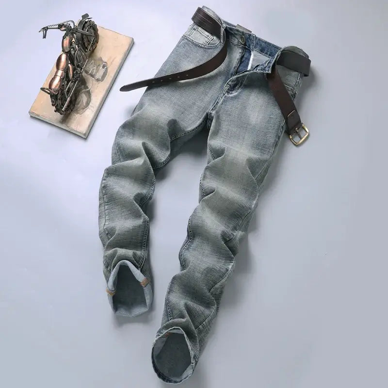 Calça Jeans Masculina Reta Premium