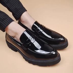 Loafer Masculino Camden Em Couro Polido