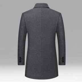 sobretudo masculino  lã premium elegante inverno social moderno