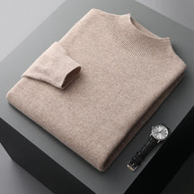 Suéter Masculino Milano Lã Merino Gola Alta