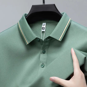 Camisa Polo Masculina GolfTech Respirável