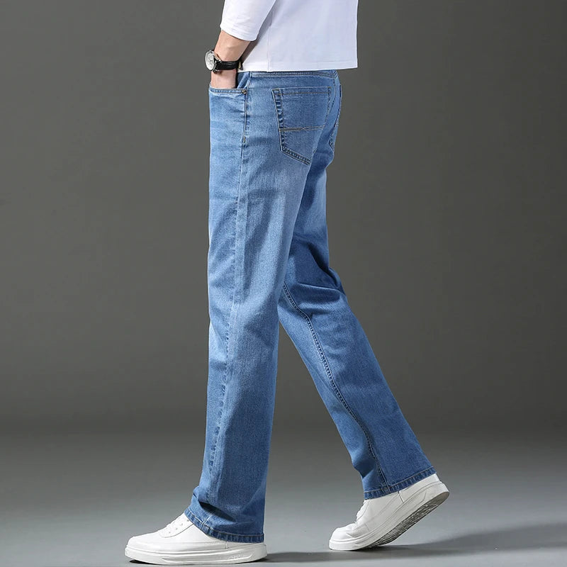 Calça Jeans Masculina Modelagem Reta