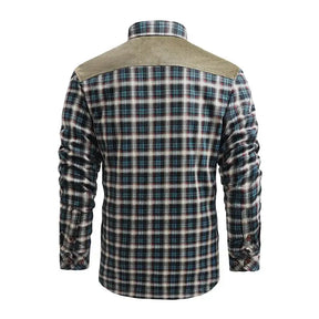 Camisa Flanela Masculina Xadrez Forrada