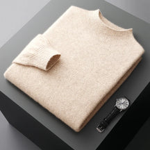 Suéter Masculino Milano Lã Merino Gola Alta