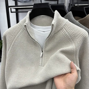 Suéter Masculino Torino Meio Zíper