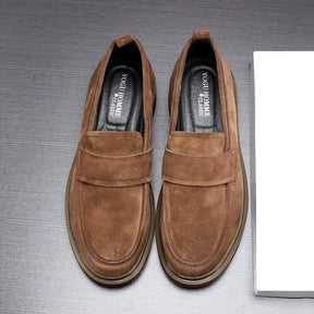 Sapato Masculino Loafer Bristol Camurça Premium