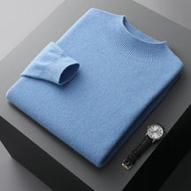 Suéter Masculino Milano Lã Merino Gola Alta