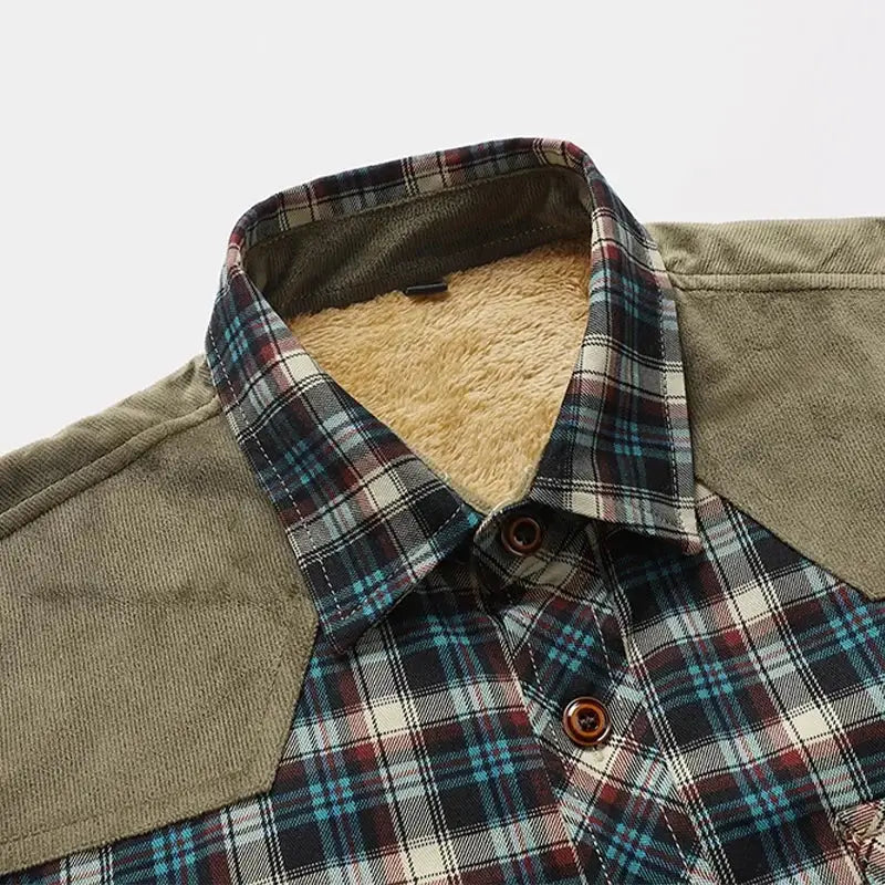 Camisa Flanela Masculina Xadrez Forrada