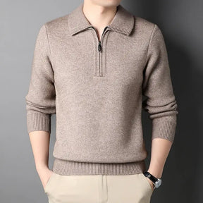 Suéter Masculino Monaco Tricot com Gola Polo