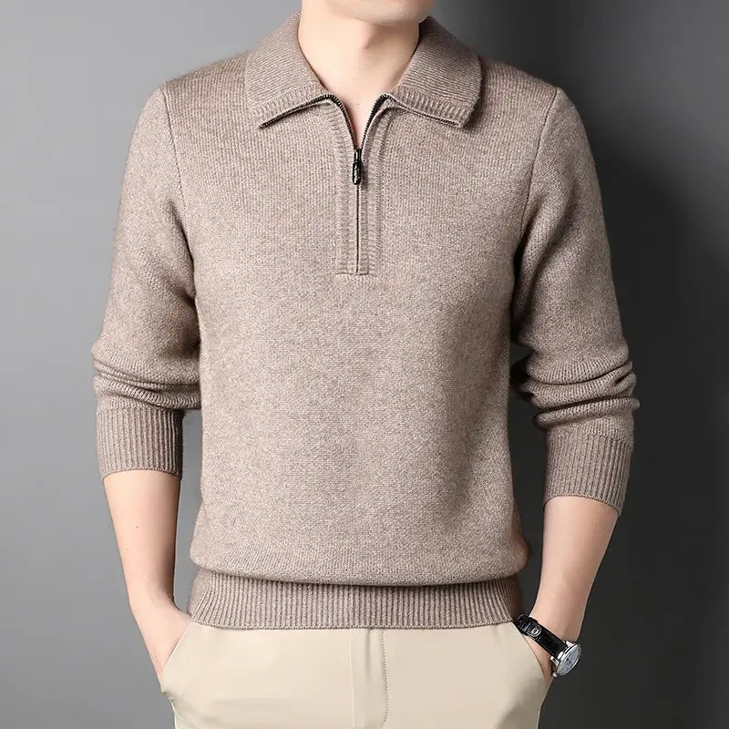 Suéter Masculino Monaco Tricot com Gola Polo