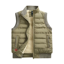 colete masculino puffer com forro aveludado interno e gola alta estilo premium para inverno