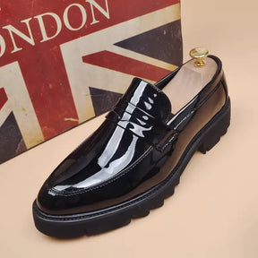 Loafer Masculino Camden Em Couro Polido