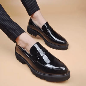 Loafer Masculino Camden Em Couro Polido
