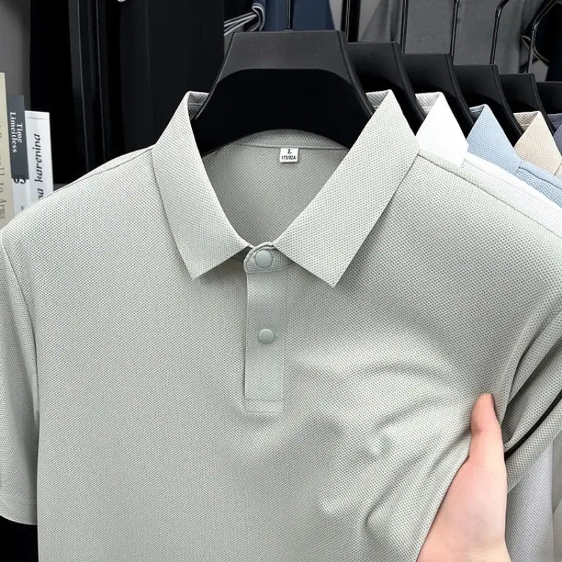 Camisa Polo Masculina TechDry Respirável