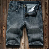 Bermuda Jeans Masculina Reta Clássica