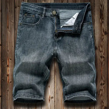 Bermuda Jeans Masculina Reta Clássica