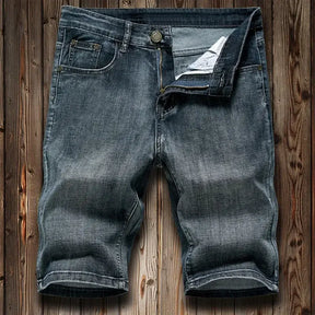 Bermuda Jeans Masculina Reta Clássica