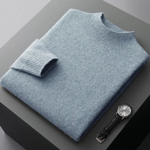 Suéter Masculino Milano Lã Merino Gola Alta
