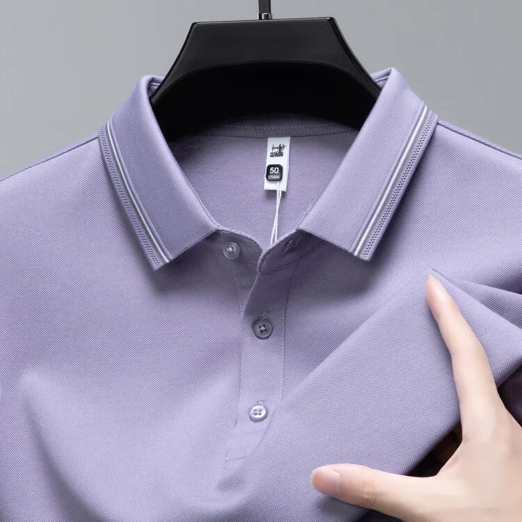 Camisa Polo Masculina GolfTech Respirável