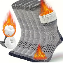 Meia Masculina Térmica de Lã Alpes 3 Pares