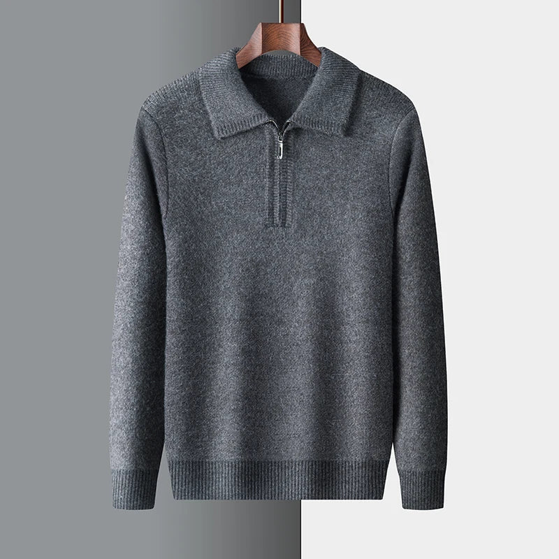 Suéter Masculino Monaco Tricot com Gola Polo